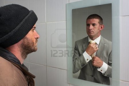 homelss-man-looking-in-mirror-and-seeing-dreams-of-the-future